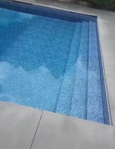 New vinyl liner and steps